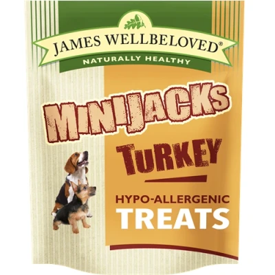 Image of James Wellbeloved Turkey Minijacks 90g