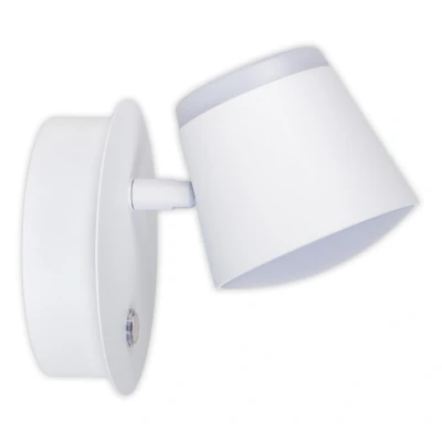 Image of Näve Tondo LED wall light battery, magnetic, white