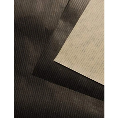 Image of Clairefontaine Ref 975820C Kraft Paper (25 sheets) A2 (594 x 420mm) Sized Natural Brown, Smooth Side &amp; Ribbed Side, 90gsm Paper, Acid Free, pH Neutral