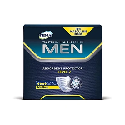Image of TENA for Men (BULK) Level 2 6 Packs of 10 pieces (60 total)