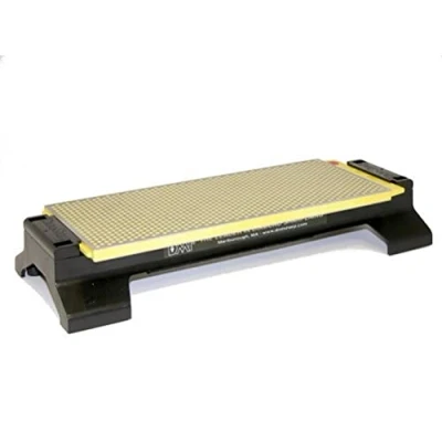 Image of DMT W250EF WB 10 Inch Extra Fine/Fine DuoSharp Bench Stone with Base Black