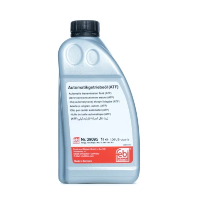 Image of 000000ATF3, 00000ATF3, 81222152426, 83222152426, 83222289720 Automatic Transmission Fluid FEBI BILSTEIN 39095 ATF III 1l green BMW: 5 Touring