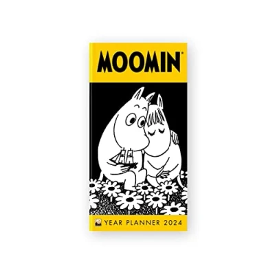 Image of Moomin: Snorkmaiden Goes Rococo 2024 Year Planner Month to View