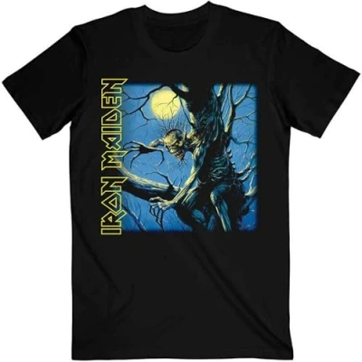 Image of Iron Maiden T Shirt Fear of The Dark Album Tracklisting Official Mens Black XL