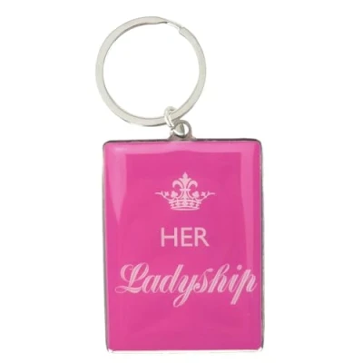 Image of Her Ladyship Metal Keyring Mini Gift Cracker Filler
