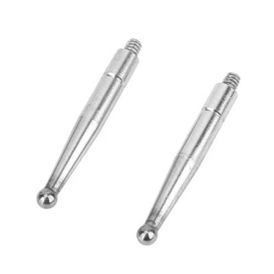 Image of 2PCS Dial Test Probe, Indicator Probe Lever Indicators Gauge Measuring Tool Accessory Tungsten Steel(#2)