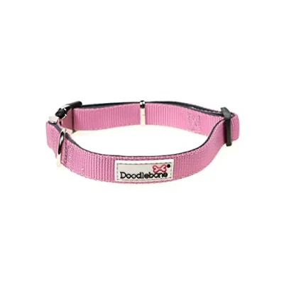 Image of Doodlebone Padded Collar, Blush, 6 11