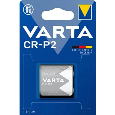 Image of VARTA Batteries Electronics CR P2 Professional Lithium Battery 1 pack, in original blister pack of