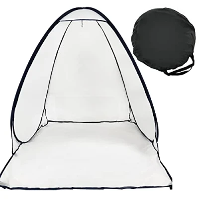 Image of PLANTIONAL Portable Paint Tent for Spray Painting: Small Shelter Booth DIY Projects, Hobby Tool Painting Station, to Medium Furniture