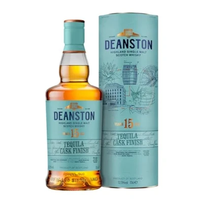 Image of Deanston 15 Year Old Tequila Cask Finish Single Malt Scotch Whisky, 70cl