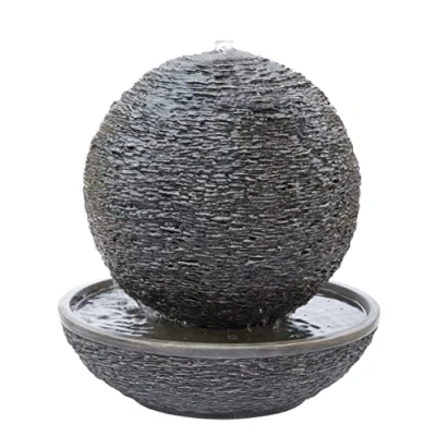 Image of Easy Fountain Mysterious Moon Water Fountain, Glassfibre Reinforced Concrete (GRC), Natural, One Size