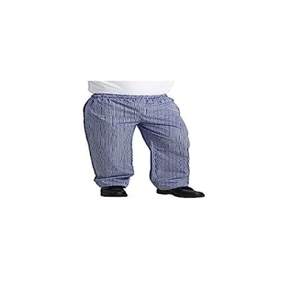Image of Whites Chefs Apparel B311 XS Vegas Chef Trousers, X Small, Blue and White Check