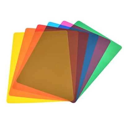 Image of 6Pcs A4 Color Bookmark Guide Sheet Dyslexia Reading Aids Highlight Strips Colors Guided Overlay Tracking Ruler Aid for People, Reduce Visual Stress, QG 015