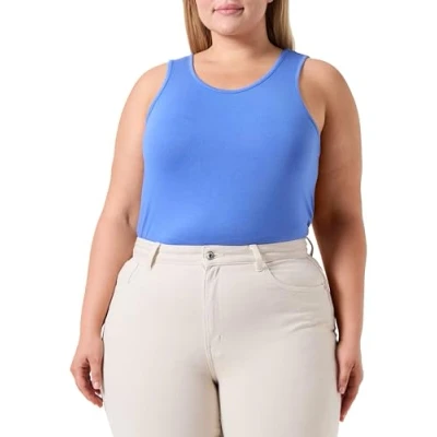 Image of ONLY Women&#039;s Onlmoster S/L Tank Top JRS, Blue, S