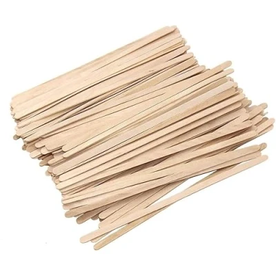 Image of Wooden Coffee Stirrers x 100, Disposable and Eco Friendly, 140mm (100 stirrers)