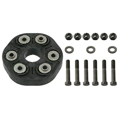 Image of 26111229754, 26111229754S3, 26117572664, 26117572664S3 Drive Shaft Coupler FEBI BILSTEIN 43492 110mm with bolts/screws, washers nuts