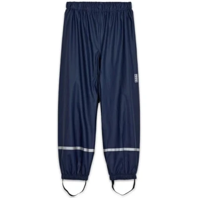 Image of LEGO kidswear Lwpowai Rain Pants Unisex trousers for kids, Size: 7y, Dark navy