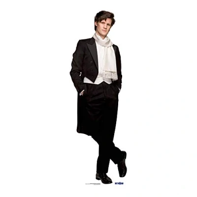 Image of Star Cutouts Ltd SC321 Matt Smith Cardboard Cutout Perfect for Birthdays, Gifts, Parties &amp; Fans Eleventh, Solid, Doctor Who Wedding, Regular