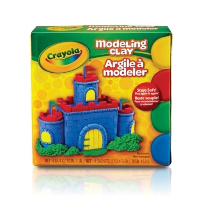 Image of Crayola 570300 Modeling Clay 16 oz, Assorted Color, 0.25 lb