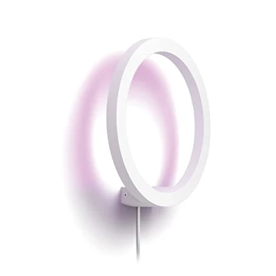 Image of Philips Hue Sana White and Colour Ambiance Smart Wall Light Led with Bluetooth, Works Alexa, Google Assistant Apple Homekit