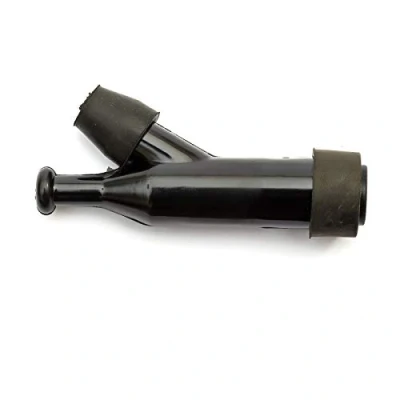 Image of Petrolscooter Non OEM Black Spark Plug Cap Compatible/Replacement For 390cc Engine Wacker Plate Compactor