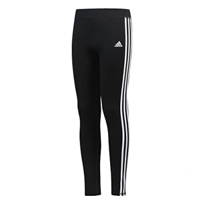 Image of adidas Girls&#039; Big Performance Tight Legging, Black Adi, Medium