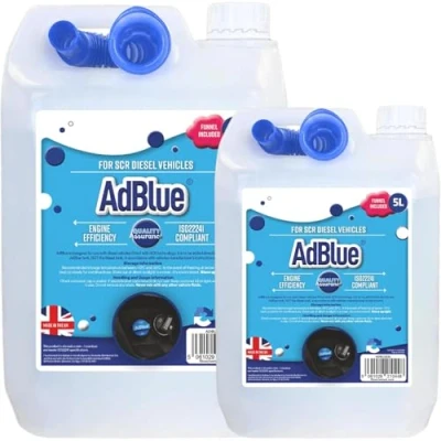 Image of AdBlue Makes &amp; Models Complete With Easy To Pour Spout Preventing Spills (1, 10 Litres)