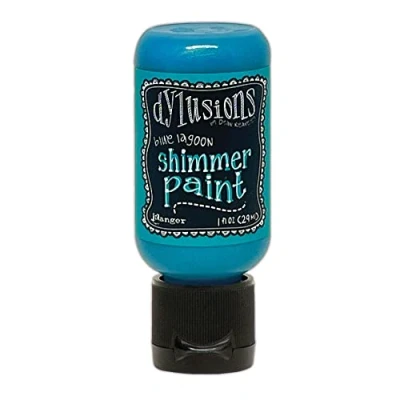 Image of Dylusions Shimmer Paint 1oz Blue Lagoon
