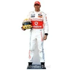 Image of Novelties Direct Lewis Hamilton Cardboard Cutout