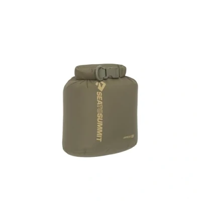 Image of Sea to Summit Lightweight Dry Bag XXS 1.5L Waterproof Storage Roll Top Closure Recycled Fabric Base Lash Point &amp; D Ring For Backpacking Kayaking 14.1 x 10.7 19cm Olive Green 34g