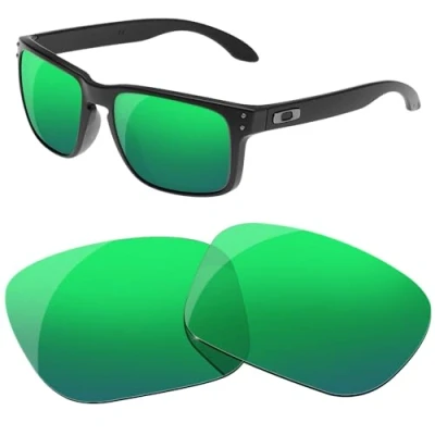 Image of HiCycle2 Polarized Replacement Lenses for Oakley Holbrook Xl Sunglass Multi Options (Green)