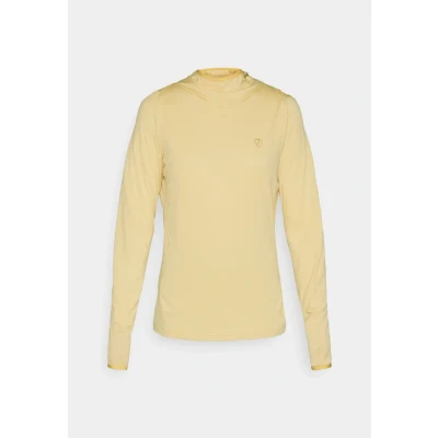 Image of Fjallraven 84108 133 Abisko Sun hoodie W Sweatshirt Women&#039;s Mais Yellow Size M