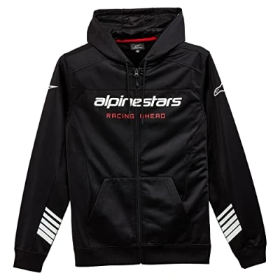 Image of Alpinestars Sessions LXE Fleece Hoodie, Black/Black, L