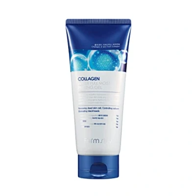 Image of Farm Stay Collagen Water Full Moist Peeling Gel 180 ml Best Korea Cosmetic