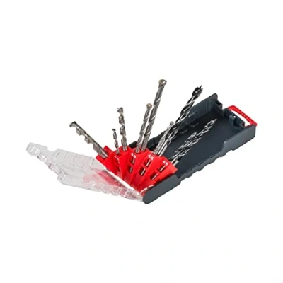 Image of kwb PowerBox Combination Drill Set Set, 9 pieces for metal, stone, wood