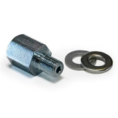 Image of Burley Kid&#039;s Hitch Alternative Adapter, Silver, M10 x 1.0