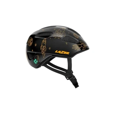 Image of Lazer Unisex Helm Pnut Kc Flying Rocket Uni Bicycle Parts, Black