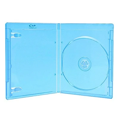 Image of Vision Media 10 X Amaray Single Blu Ray Case Replacement 14mm Spine