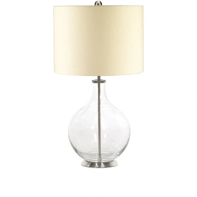 Image of Orb Clear 1 Light Table Lamp Clear, E27