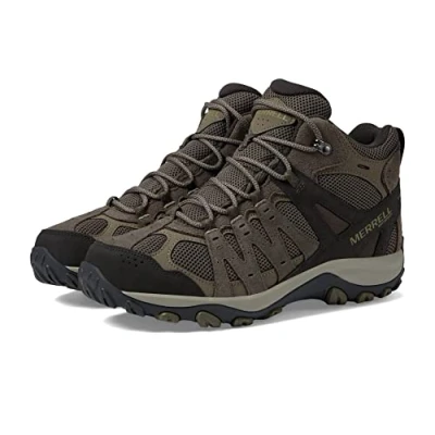 Image of Merrell Men&#039;s, Accentor 3 Mid Waterproof Boot, Boulder, 11 UK