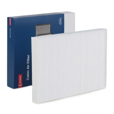 Image of 8E0819439 Pollen Filter DENSO DCF463P Particulate 297mm 205mm 31mm AUDI: A4 B7 Saloon, Convertible, Avant, SEAT: Exeo ST