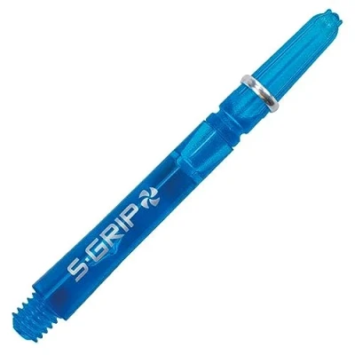 Image of Thor Sports Harrows Supergrip Spin Shafts with 360 Degree Rotating Top S Grip 2BA Thread (Medium, Aqua)