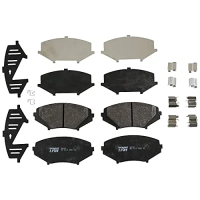 Image of TRW Pro TRH1009 Disc Brake Pad Set For Mazda RX 8 2007 2011, Front