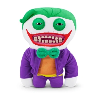 Image of Fuggler x DC by ZURU Funny Ugly Monster, Plush, Collectible, Toy (Joker)