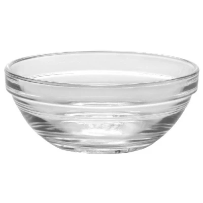 Image of Duralex Stackable Clear Bowl Lily 10.5 cm (4 1/8 in) Set of 6 by