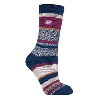Image of HEAT HOLDERS Womens Socks Black, Pink, Red &amp; Purple Sizes 4 8 (4 UK, 37 42 eur, Fleckney)