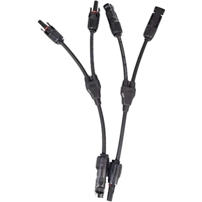 Image of Solar Extension Cable Female and Male Connector to XT60 Power 11FT 3.5 metres Charge for Panels ALLPOWERS EF ECOFLOW/Delta Portable Station Generators (XT60 Input)