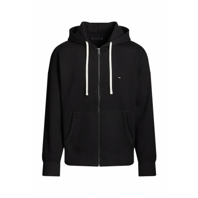 Image of Tommy Hilfiger THRU Zipup sweatshirt, Size: XS, Black
