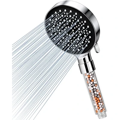Image of Magichome Shower Head, Filter Head High Pressure 6 Modes(Only Head), Hard Water to Increase with Anti limescale Silicone Nozzles