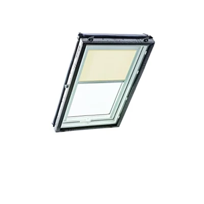 Image of Original Roto Roller Blind Exclusive ZRE Daylight For Roof Windows Guide Rail Silver Series Designo R6/R8, i8 and Classic 64/84 Size 054/078 05/07 Colour Beige